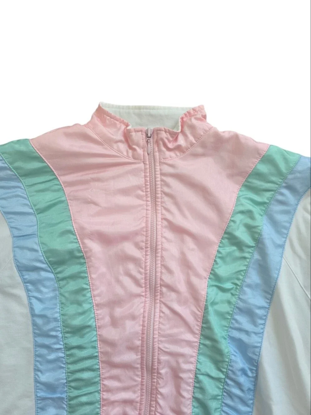 Vintage San Francisco Sports '80s Pastel Full-Zip Jacket, Size Medium